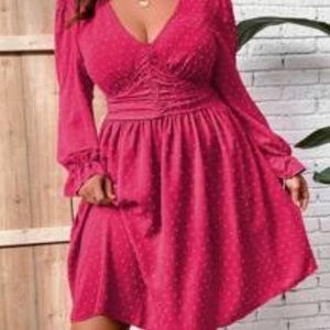 2/$15 or 3/$20 Plus Pink Dress